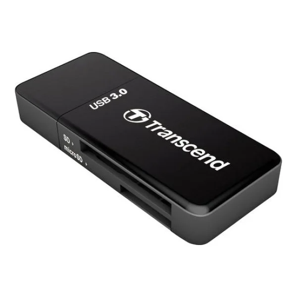 Transcend RDF5K Externer Speicherkartenleser USB-A (USB 3.2 Gen 1) Schwarz