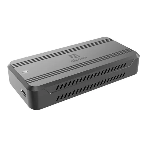 Akasa AK-ENU4M2-01 M.2 SSD-Gehäuse USB-C® (USB4®) 40 GBit/s M.2 PCIe NVMe 2242, 2260, 2280 AK-ENU4M2-01