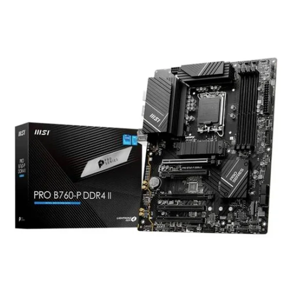 MSI PRO B760-P II Mainboard Sockel (PC) Intel® LGA 1700 Formfaktor (Details) ATX Mainboard-Chipsatz Intel® B760