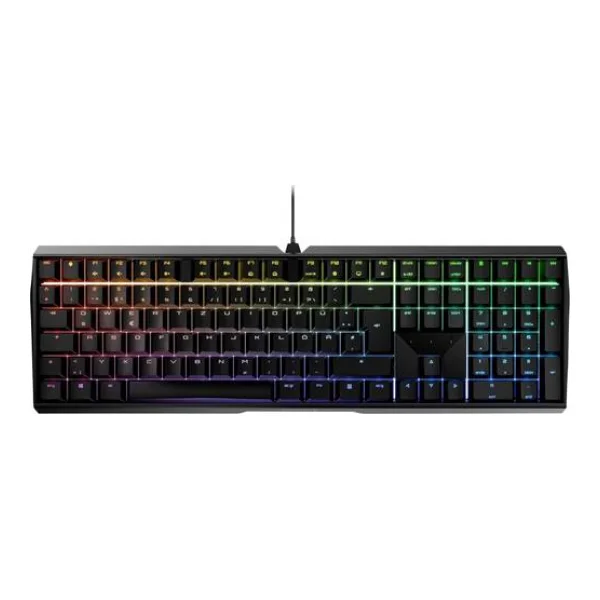 CHERRY MX Brown USB Gaming-Tastatur Deutsch, QWERTZ Schwarz
