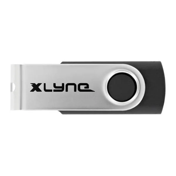 Xlyne USB-Stick Retail 8GB Schwarz/Silber 7600800 USB-C®