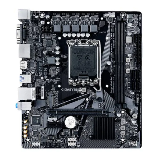 Gigabyte H610M S2H V2 DDR5 - 1.0 Mainboard Sockel (PC) Intel® LGA 1700 Formfaktor (Details) Micro-ATX Mainboard-Chipsatz Intel® H610