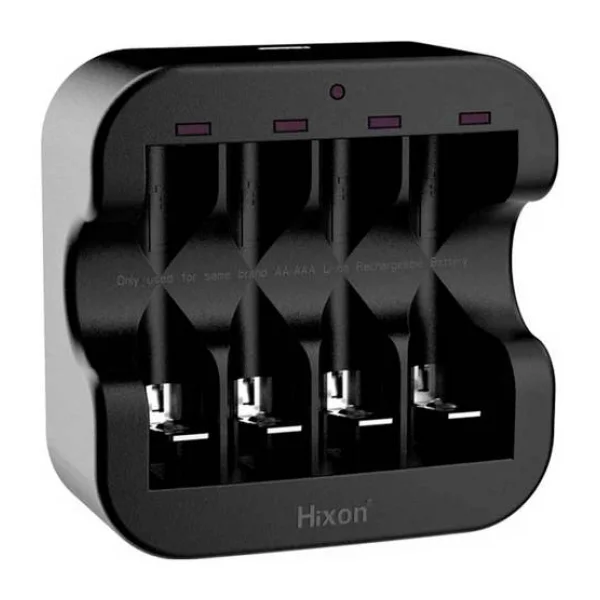 Hixon Q022 Rundzellen-Ladegerät LiIon Micro (AAA), Mignon (AA)