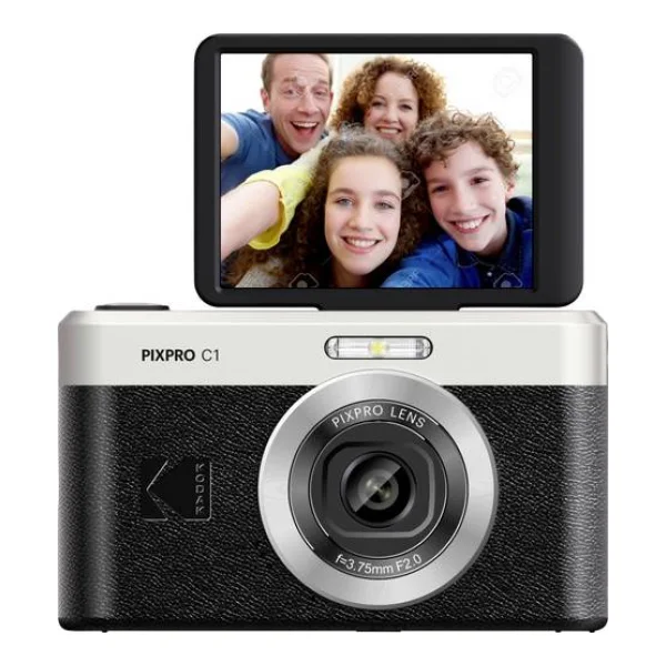 Kodak Kodak Fotokamera C1 black Digitalkamera Schwarz