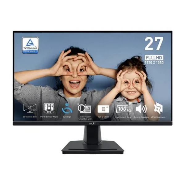 MSI PRO MP275QDE LCD-Monitor EEK F (A - G) 68.6cm (27 Zoll) 2560 x 1440 Pixel 16:9 4 ms DisplayPort, HDMI® IPS LCD