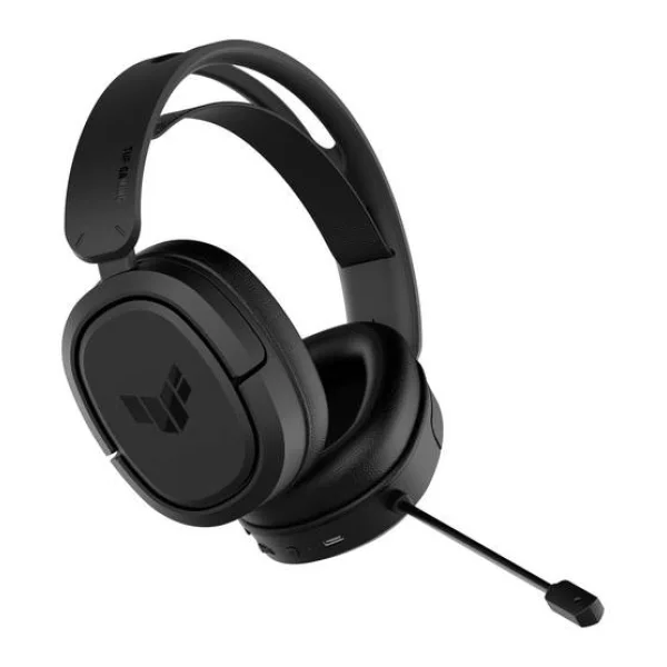Asus TUF Gaming H1 Wireless Over Ear Headset Funk 7.1 Surround Schwarz Mikrofon-Rauschunterdrückung Mikrofon-Stummschaltung