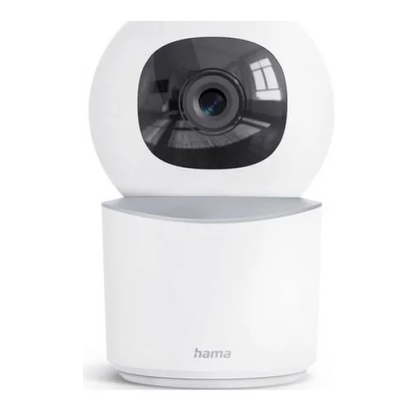 Hama Smarte Überwachungskamera, WLAN, innen, Aufzeichnung, schwenkbar, Full-HD 00176652 Kabellos IP Überwachungskamera