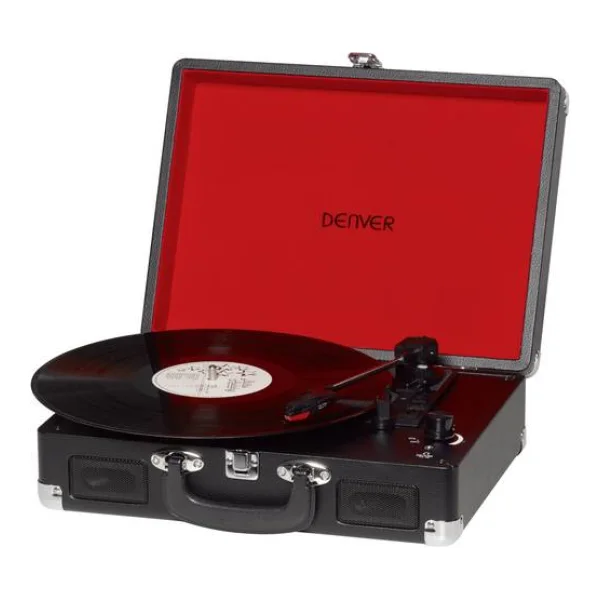 Denver VPL-120 USB-Plattenspieler Schwarz