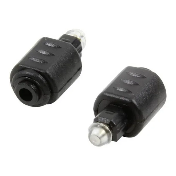 LogiLink CA1016 Toslink Audio Adapter [1x Toslink-Stecker (ODT) - 1x Toslink-Buchse (ODT)] Schwarz