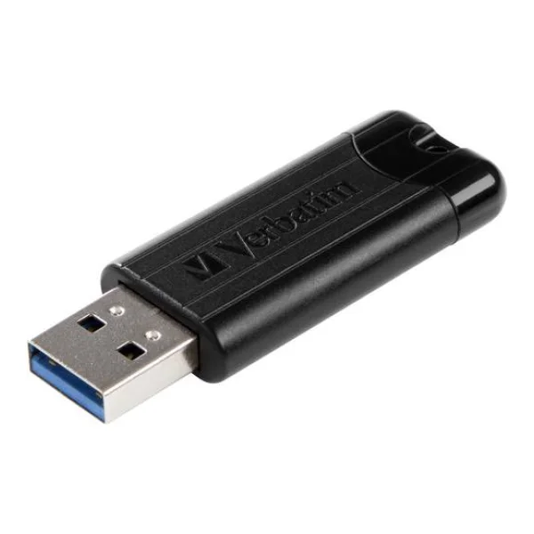 Verbatim Pin Stripe 3.0 USB-Stick 64 GB Schwarz 49318 USB-A (USB 3.2 Gen 1)