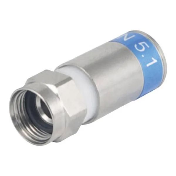Kathrein 21210018 F-Stecker Kompression Anschlüsse: F-Stecker Kabel-Durchmesser: 7mm