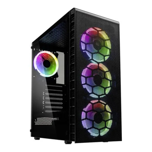 Kolink OBSERVATORY LITE MESH Midi-Tower Gaming-Gehäuse Schwarz