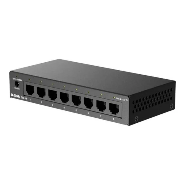 D-Link DES-108/V/E Ethernet Switch 8 Port 10 / 100MBit/s