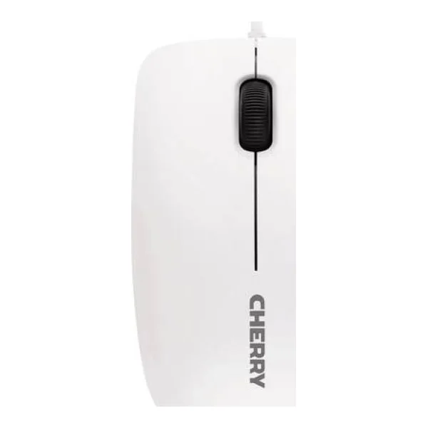 Cherry MC 1000 Maus USB Optisch Weiß, Grau 3 Tasten 1200 dpi