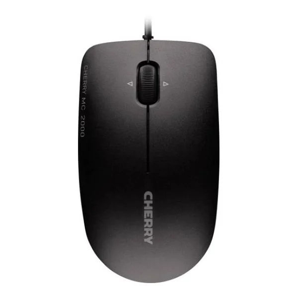 Cherry MC 2000 Maus USB Infrarot Schwarz 3 Tasten 1600 dpi