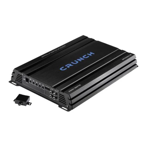 Crunch GPX3300.1D 1-Kanal Digital Endstufe 3300W Lautstärke-/Bass-/Höhen-Regelung Passend für (Auto-Marke): Universal