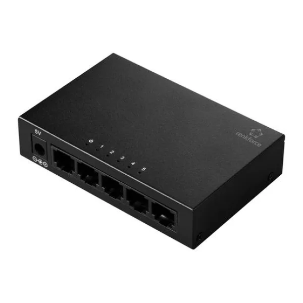Renkforce RF-6385004 RF-6385004 Netzwerk Switch RJ45 5 Port 1 GBit/s