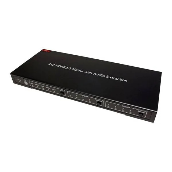 Roline 14.01.3579 4x2 Port HDMI-Matrix-Switch HDMI Fernbedienung 3840 x 2160 Pixel