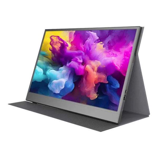 Denver PMO-15604 LED-Monitor EEK B (A - G) 39.6 cm (15.6 Zoll) 16:9 30 ms Mini HDMI™, USB-C®, Kopfhörer (3.5 mm Klinke) IPS LED