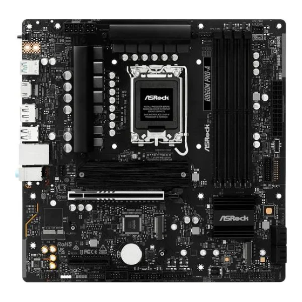 ASRock B860M Pro-A Mainboard Sockel (PC) Intel® LGA 1851