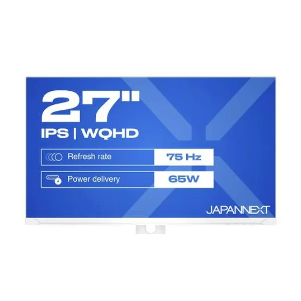 JAPANNEXT LED-Monitor EEK E (A - G) 68.6cm (27 Zoll) 2560 x 1440 Pixel 16:9 8 ms IPS LED