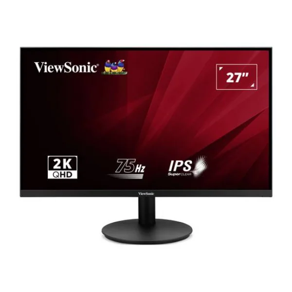 Viewsonic VA2708-2K-HD-2 LED-Monitor EEK F (A - G) 68.6 cm (27 Zoll) 2560 x 1440 Pixel 16:9 4 ms HDMI® 2.1, DisplayPort, Audio, stereo (3.5 mm Klink