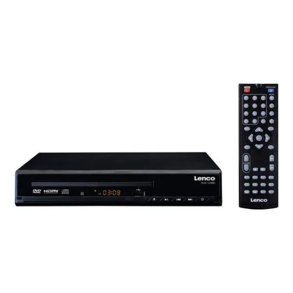 Lenco DVD-120BK Tragbarer DVD-Player