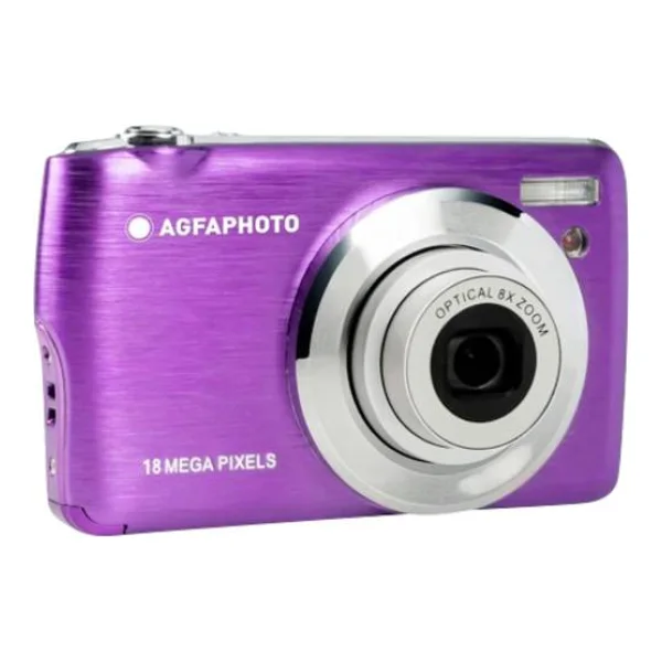 AgfaPhoto Realishot DC8200 purple Digitalkamera 18 Megapixel Opt. Zoom: 8 x Violett inkl. Akku, inkl. Tasche