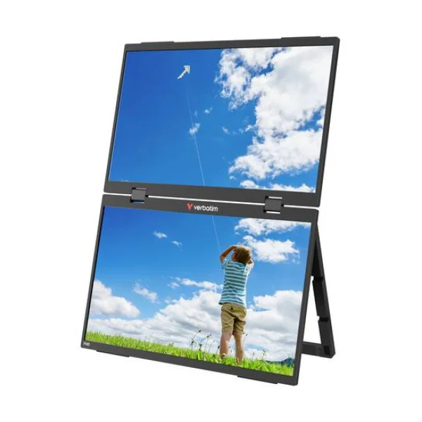 Verbatim Essentials Portabler Monitor EEK A (A - G) 39.6 cm (15.6 Zoll) 16:9 10 ms