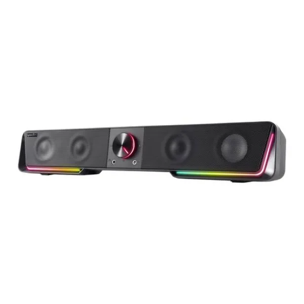 SpeedLink Gravity RGB Soundbar Schwarz Bluetooth®, Lautsprecherbeleuchtung