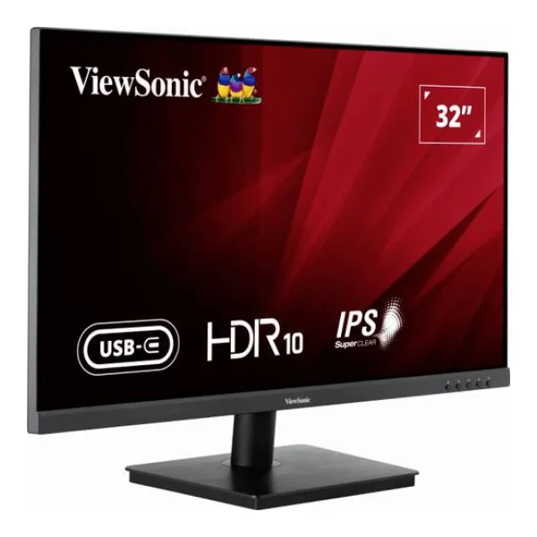 Viewsonic VA3208-4K-HD LED-Monitor EEK F (A - G) 81.3cm (32 Zoll) 3840 x 2160 Pixel 16:9 4 ms HDMI®, DisplayPort, Audio, stereo