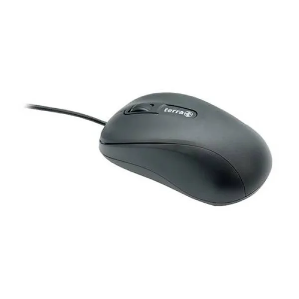 Terra Mouse 1500 Corded Maus Kabelgebunden Schwarz 3 Tasten 1000 dpi