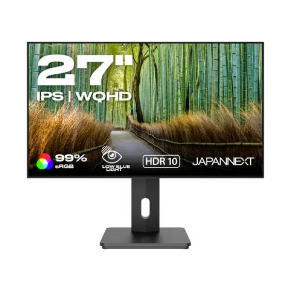JAPANNEXT LCD-Monitor EEK D (A - G) 68.6cm (27 Zoll) 2560 x 1440 Pixel 16:9 8 ms IPS LCD