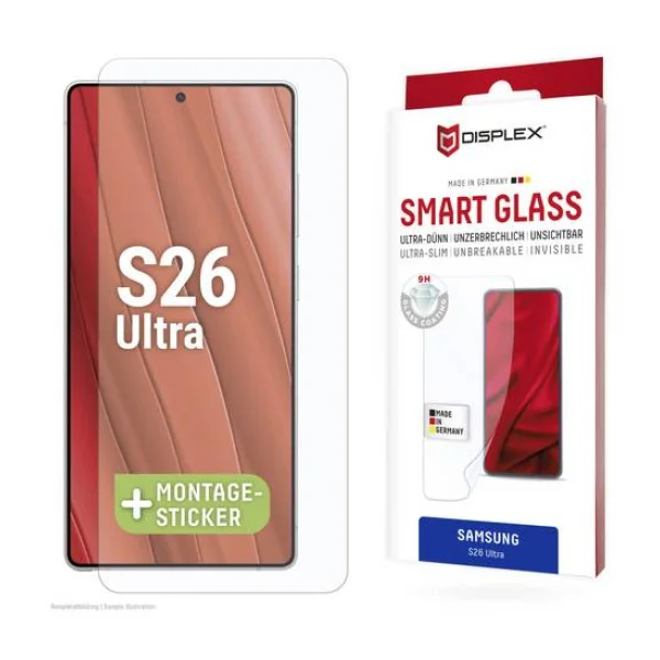 DISPLEX Smart Glass Displayschutzglas Samsung Galaxy S26 Ultra 1 St. Anti-Fingerprint 02238