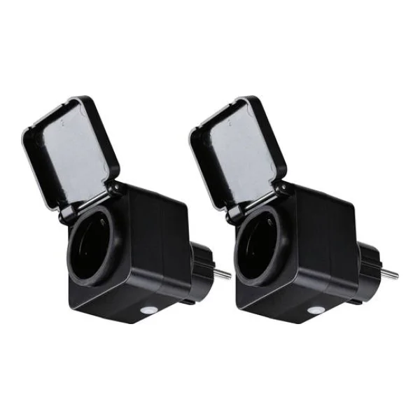 Paulmann 4064161334592 Zigbee Smart Plug Home Zwischensteckdose Schwarz