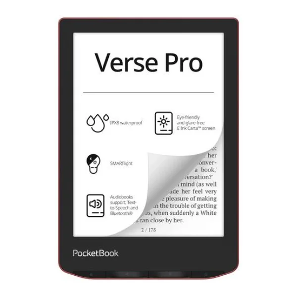 PocketBook Verse Pro eBook-Reader 15.2cm (6 Zoll) Rot