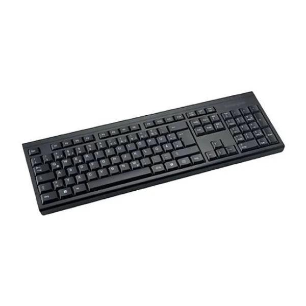 Kensington Tastatur Deutsch, QWERTZ Schwarz