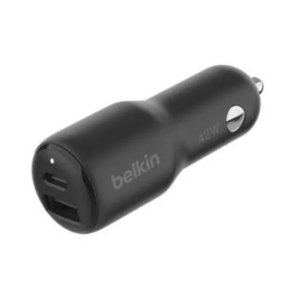 Belkin Kfz Ladegerät 42W USB-A, USB-C® USB PD Schwarz KFZ USB Power Delivery (USB-PD)