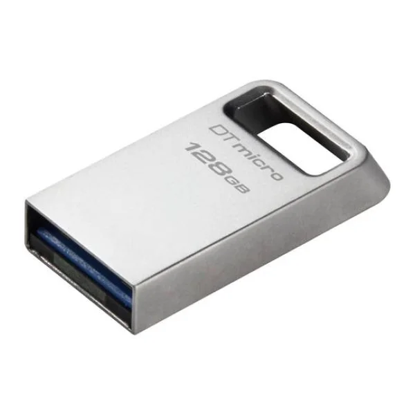 Kingston DataTraveler® Micro USB-Stick Retail 128 GB Silber DTMC3G2/128GB USB-A (USB 3.2 Gen 1)