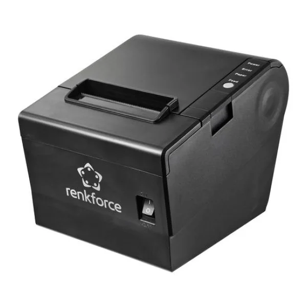 Renkforce RF-TPP3-01 Thermotransfer-Drucker Thermodirekt 203 x 203 dpi Etikettenbreite (max.): 80mm USB, RS-232, LAN