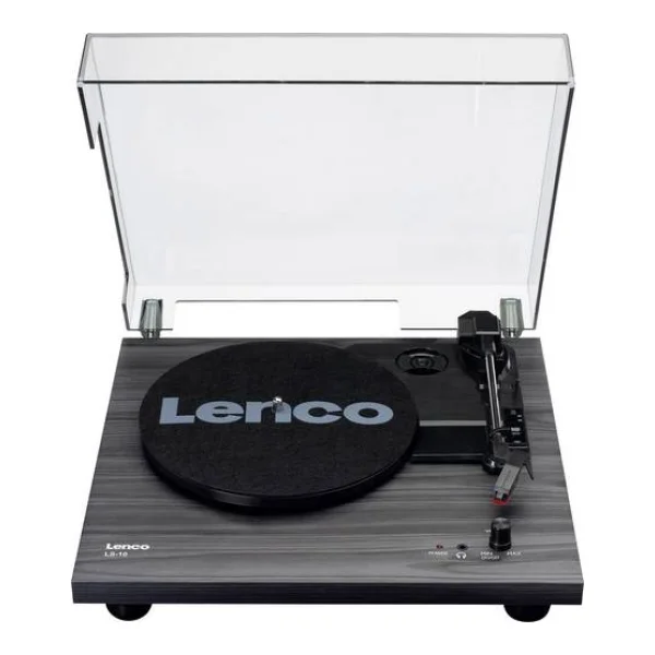 Lenco LS-10 Plattenspieler Riemenantrieb Schwarz