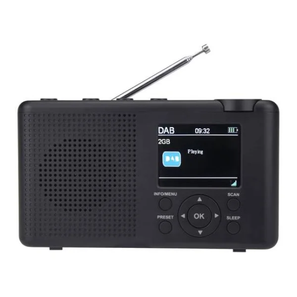 Reflexion TRA23DAB/GR Tischradio DAB+, DAB, UKW DAB+, UKW wiederaufladbar Anthrazit, Grau