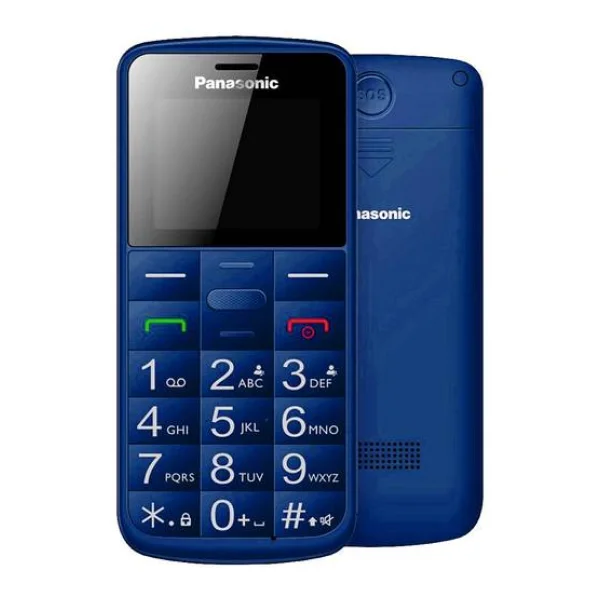 Panasonic KX-TU110 Senioren-Handy SOS-Funktion Blau