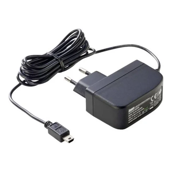 Dehner Elektronik SYS 1638-0605-W2E (mini USB type B-S) Steckernetzteil, Festspannung 5 V/DC 1.2A 6W Stabilisiert