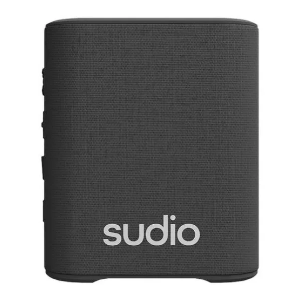 Sudio S2 Bluetooth® Lautsprecher spritzwassergeschützt, tragbar Schwarz