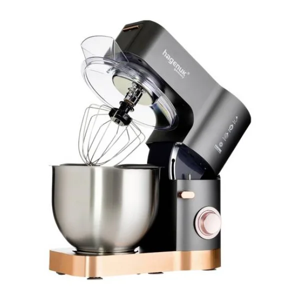 Hagenuk PKM-1200BG Küchenmaschine 1200W Roségold, Grau