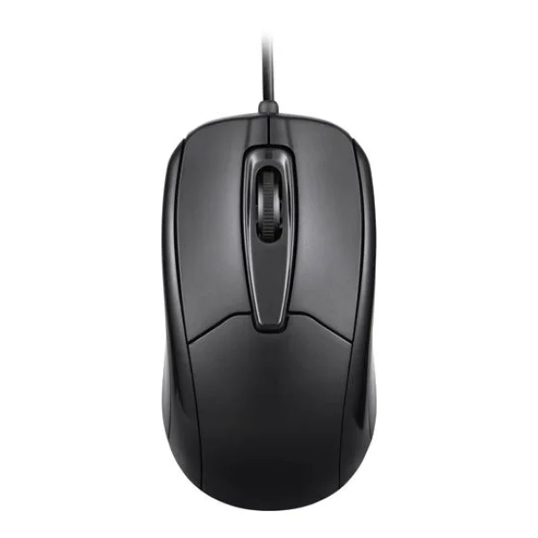 Perixx PERIMICE-209 P Black Maus Kabelgebunden Optisch Schwarz 3 Tasten 1000 dpi