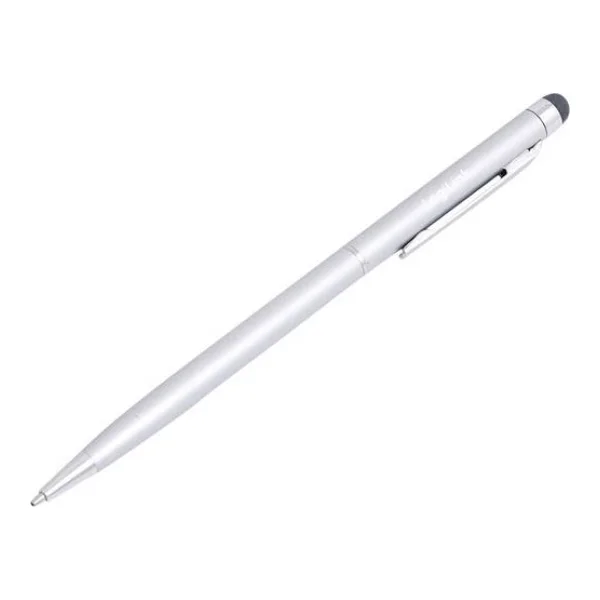 LogiLink AA0041 Touchpen mit Kugelschreiber Silber