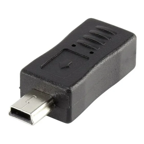 Renkforce USB 2.0 Adapter [1x USB 2.0 Stecker Mini-B - 1x USB 2.0 Buchse Micro-B] rf-usba-08 vergoldete Steckkontakte