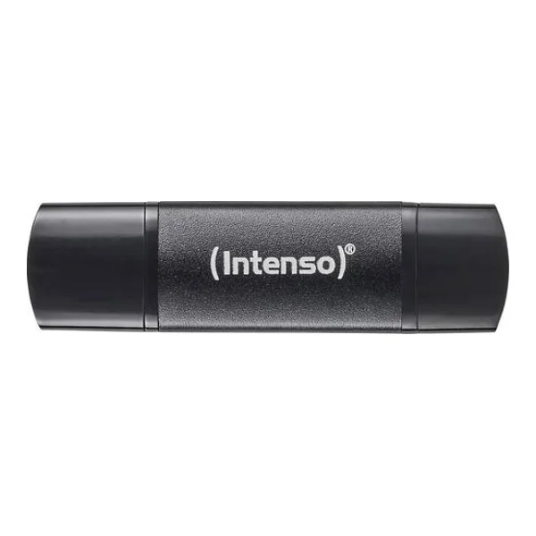 Intenso Flex Line USB-Stick Retail 64 GB Schwarz 3544490 USB-A (USB 3.2 Gen 1), USB-C® (USB 3.2 Gen 1)